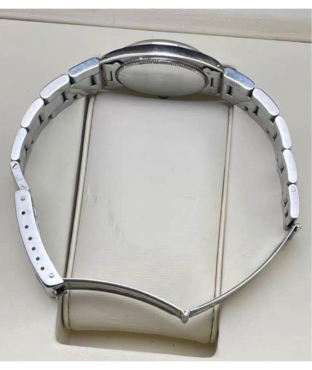 ROLEX Серебряные металлические часы, фото 6