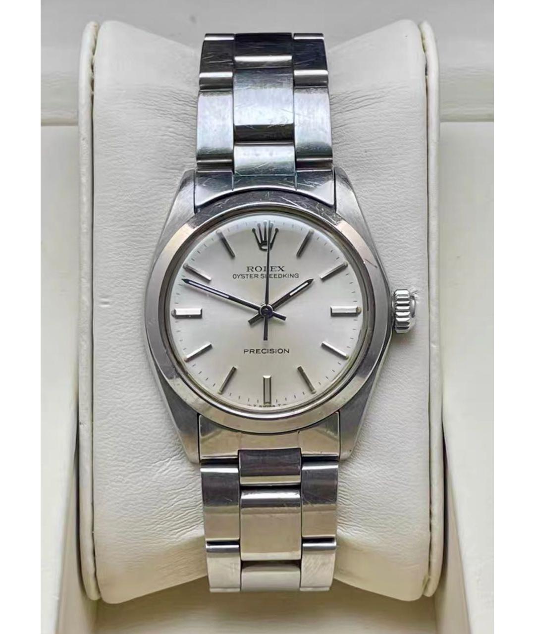 ROLEX Серебряные металлические часы, фото 3