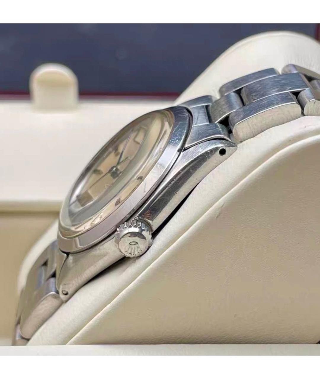 ROLEX Серебряные металлические часы, фото 4