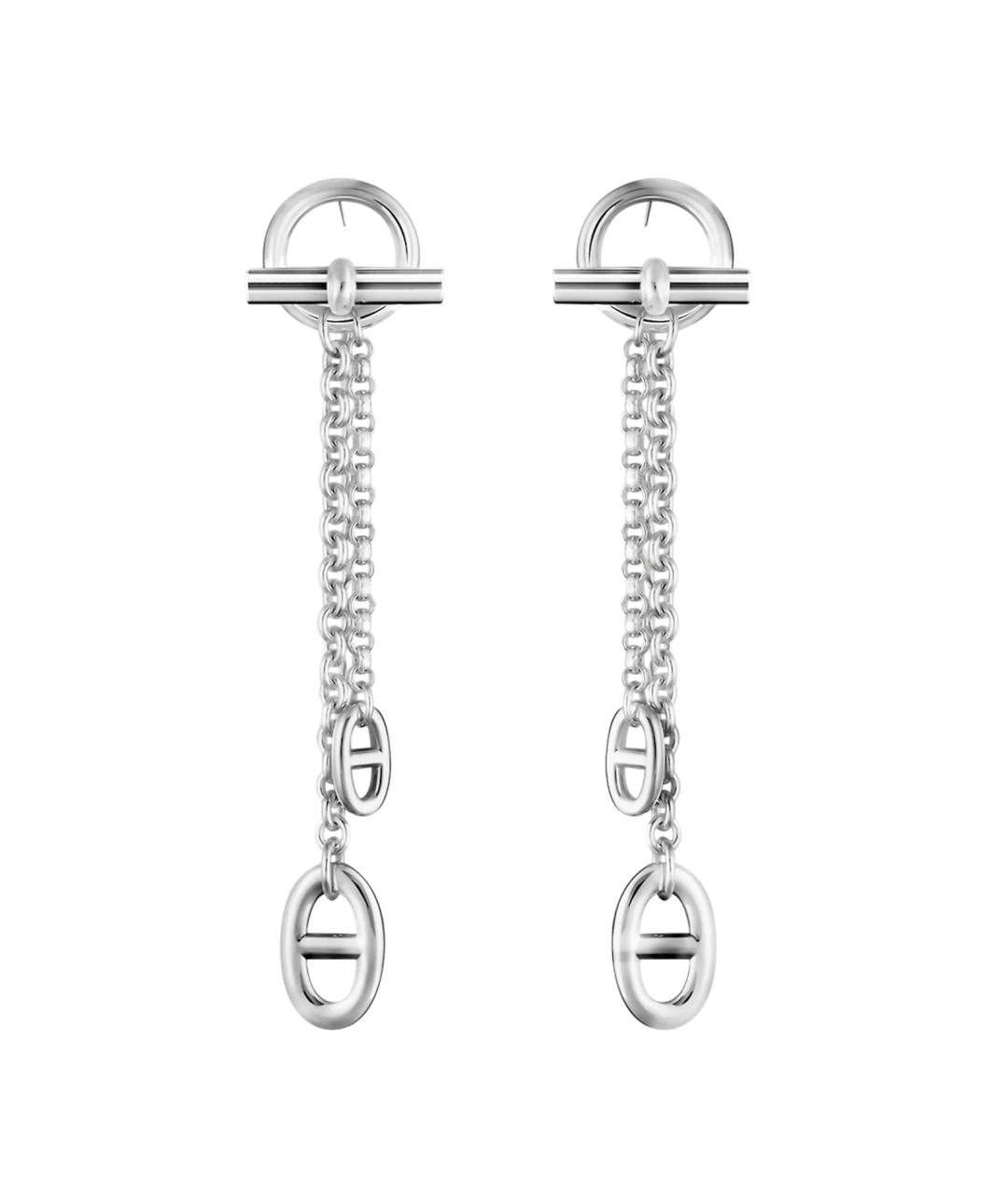 HERMES Серебряные серебряные серьги, фото 1