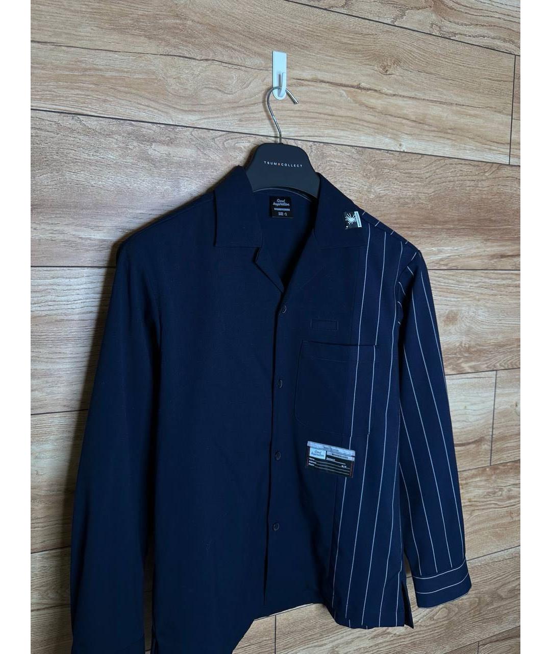 MAISON MIHARA YASUHIRO Синяя хлопковая куртка, фото 3