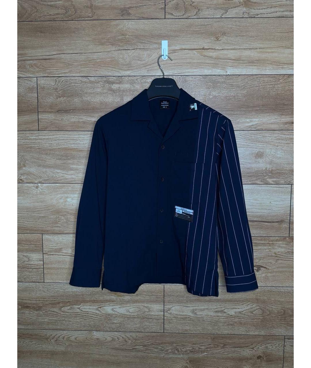 MAISON MIHARA YASUHIRO Синяя хлопковая куртка, фото 5