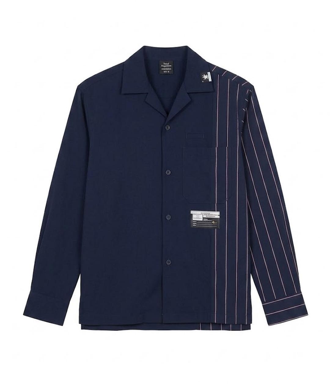 MAISON MIHARA YASUHIRO Синяя хлопковая куртка, фото 1