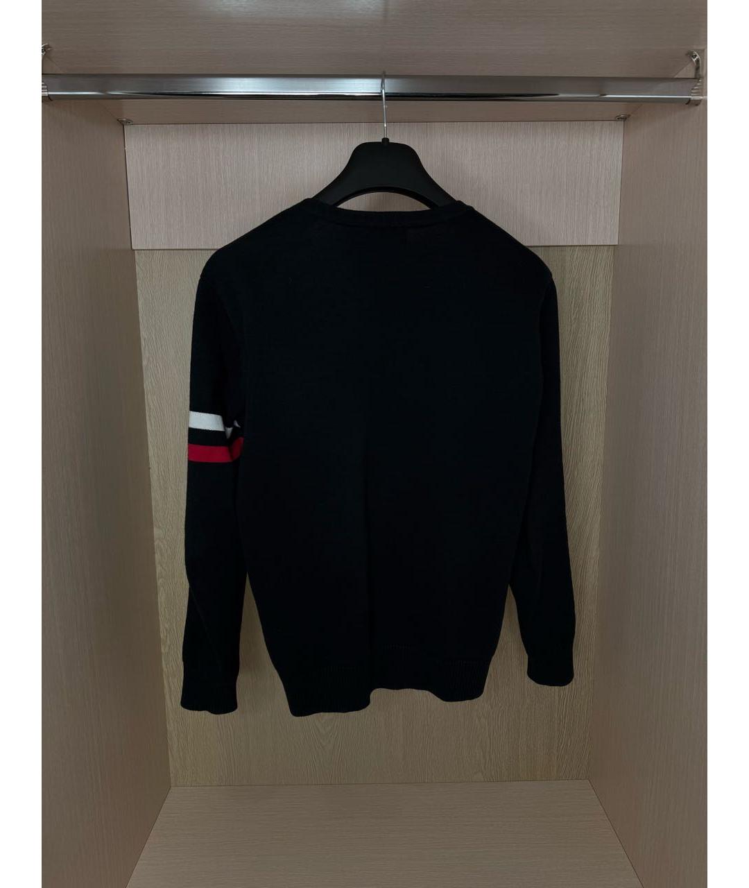 POLO RALPH LAUREN Черный хлопковый джемпер / свитер, фото 2