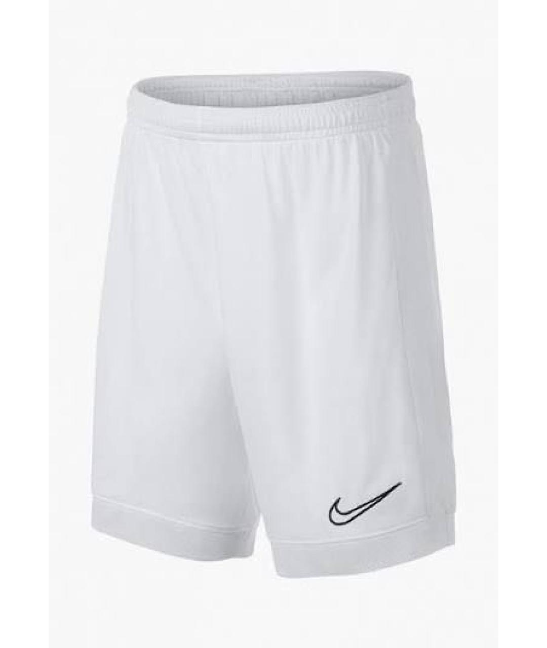 NIKE Белые полиэстеровые детские шорты, фото 3