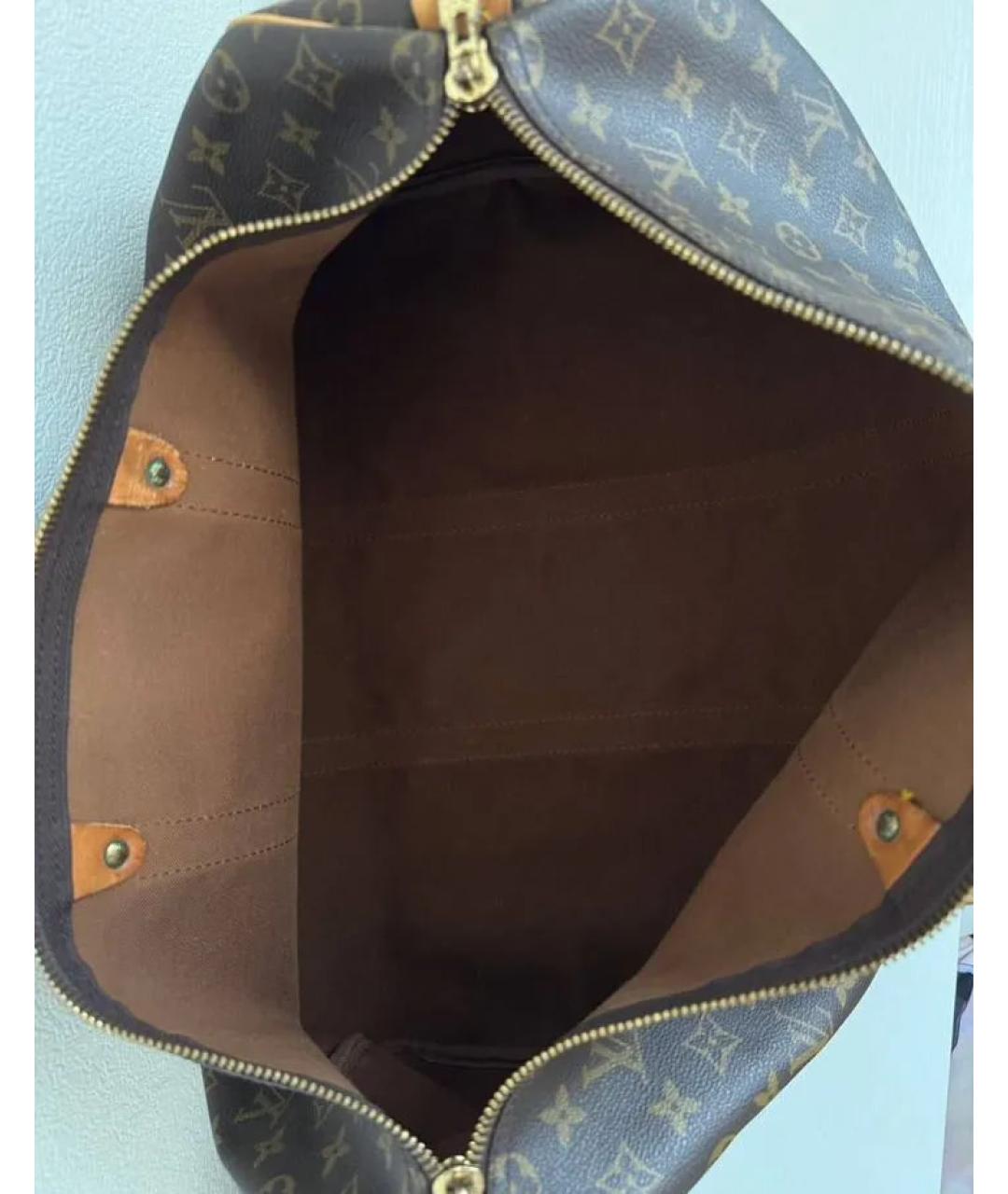 LOUIS VUITTON Коричневая сумка с короткими ручками, фото 5