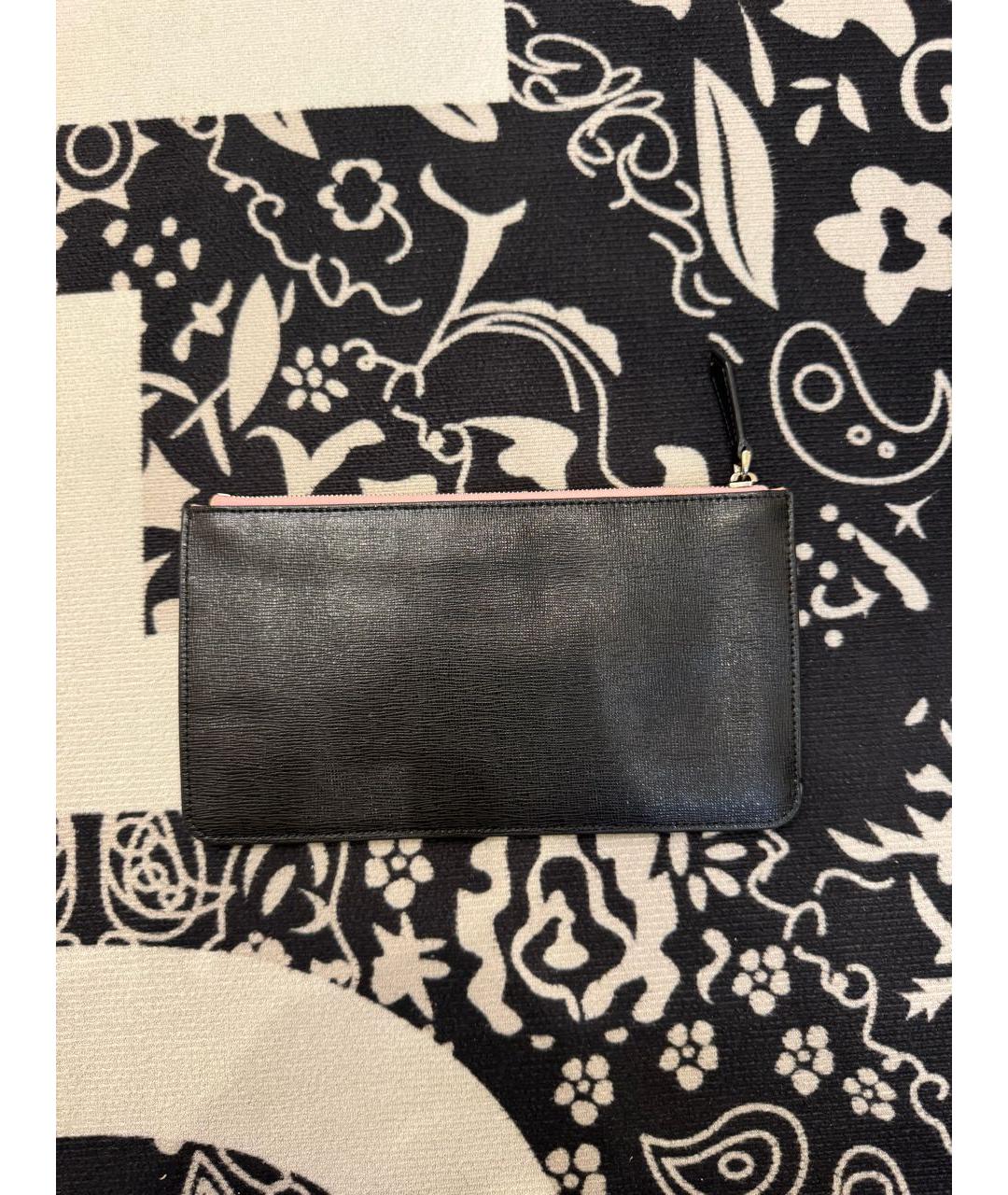 FENDI Розовый кожаный кошелек, фото 2