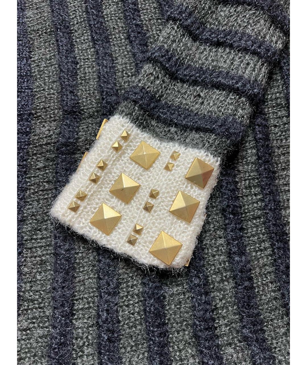 GIVENCHY Серый шерстяной джемпер / свитер, фото 4