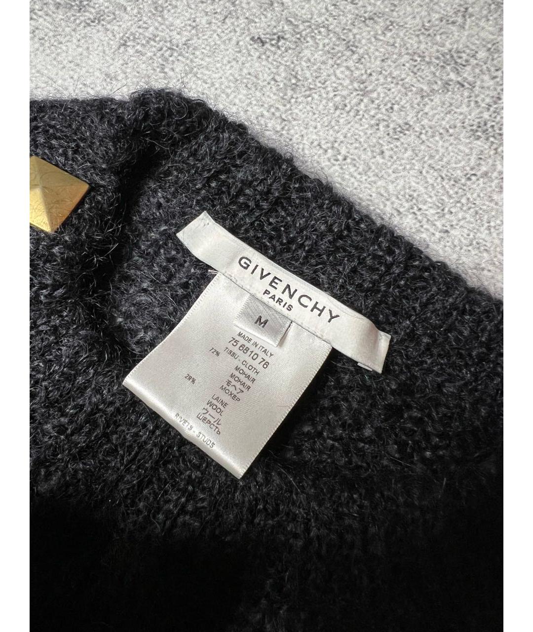 GIVENCHY Серый шерстяной джемпер / свитер, фото 5