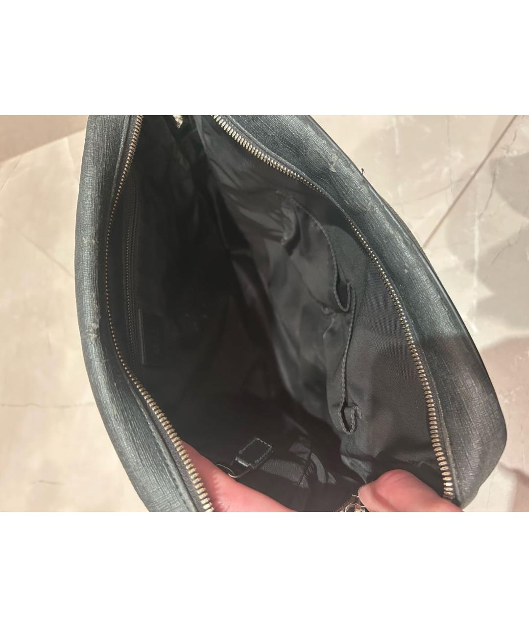 GUCCI Черная сумка на плечо, фото 3