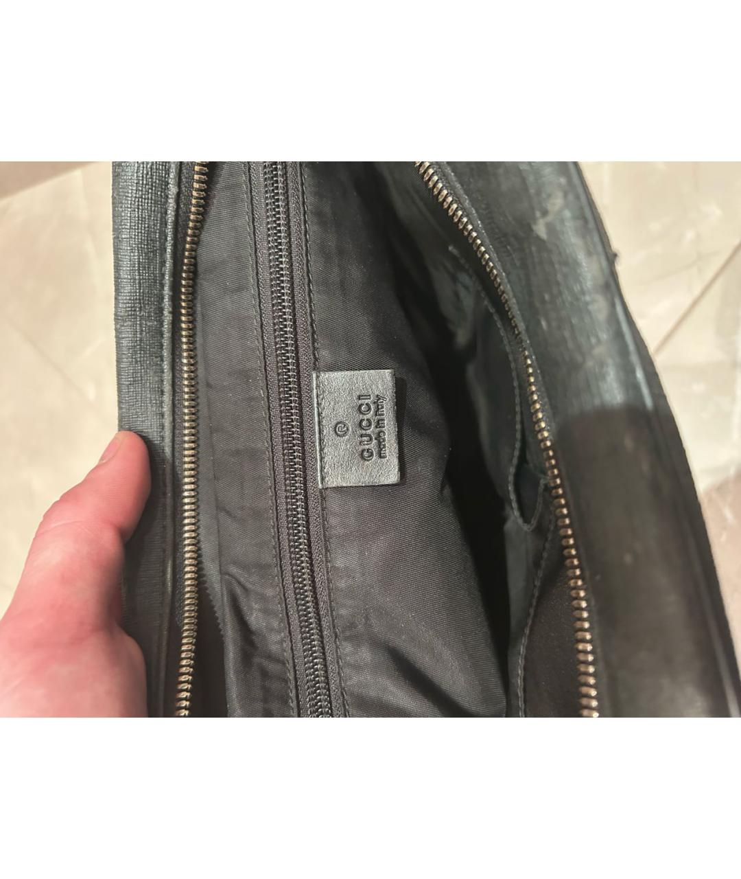 GUCCI Черная сумка на плечо, фото 4