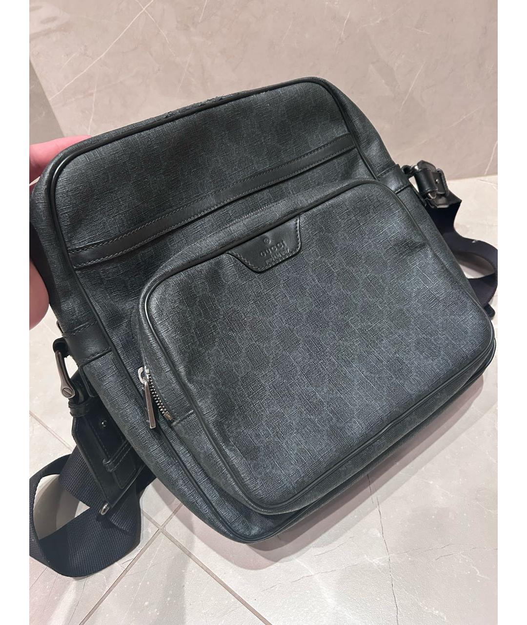 GUCCI Черная сумка на плечо, фото 2