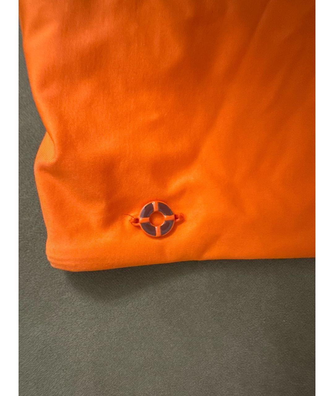 LORO PIANA Оранжевый полиамидовый купальник, фото 2