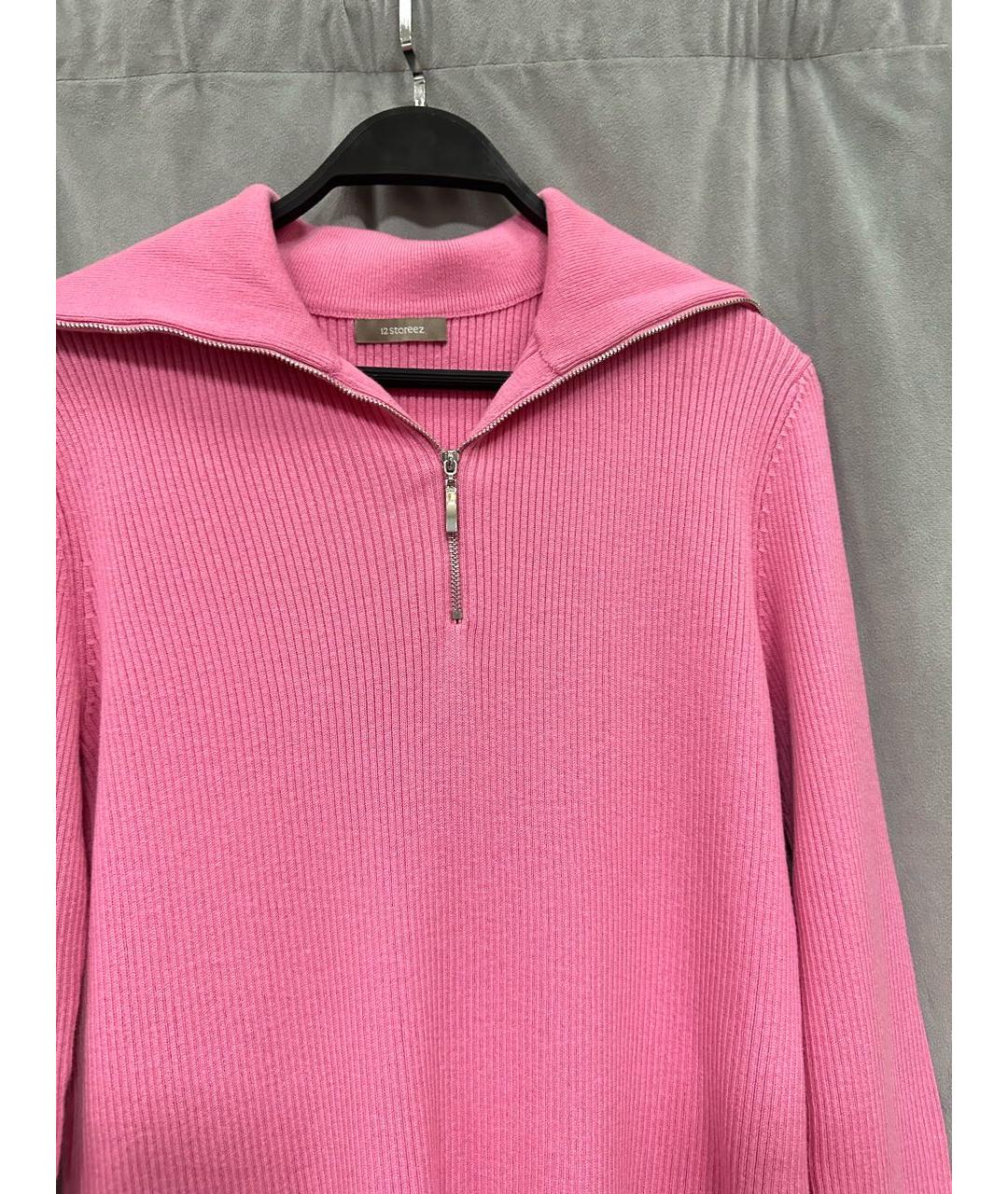 12 STOREEZ Розовый джемпер / свитер, фото 3