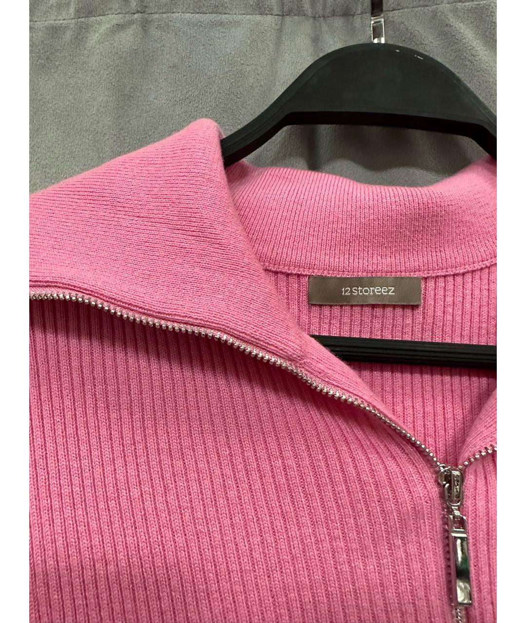 12 STOREEZ Розовый джемпер / свитер, фото 4