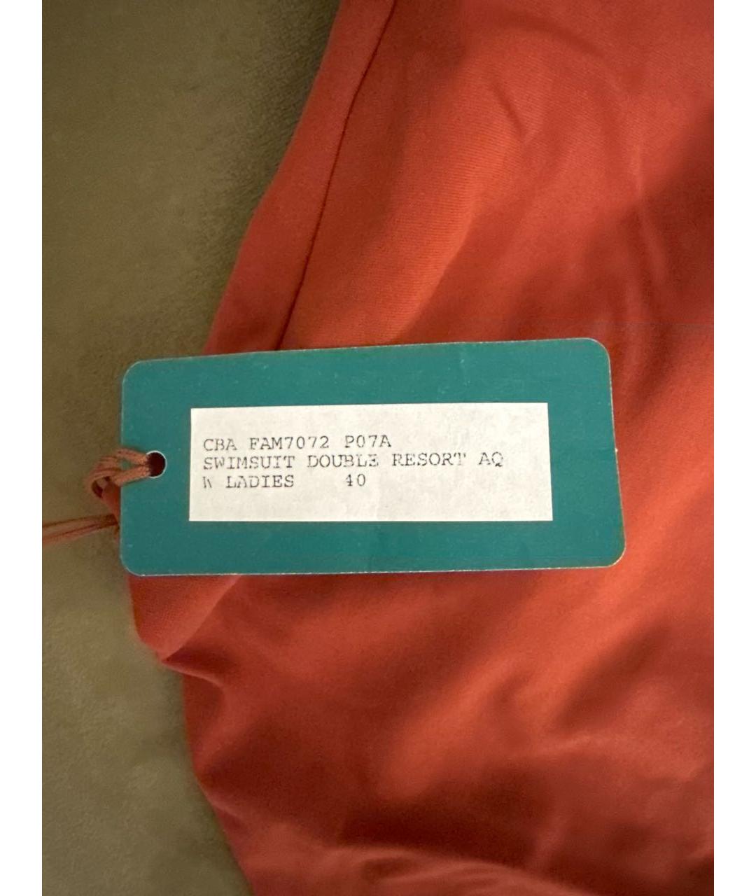 LORO PIANA Коралловый полиамидовый купальник, фото 4