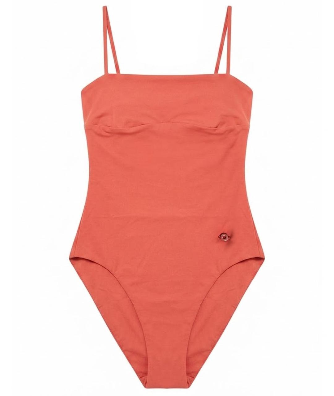 LORO PIANA Коралловый полиамидовый купальник, фото 1