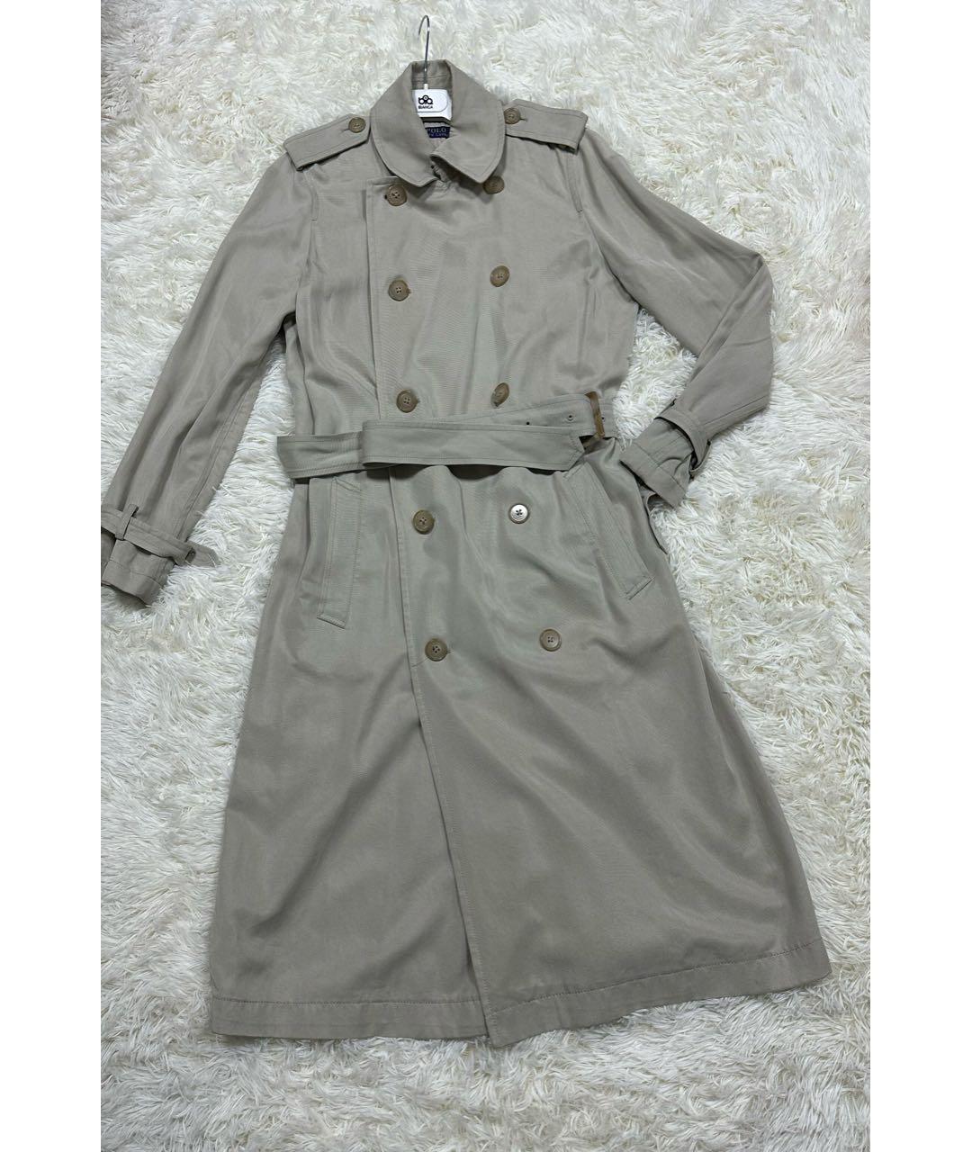 POLO RALPH LAUREN Бежевый тренч/плащ, фото 2