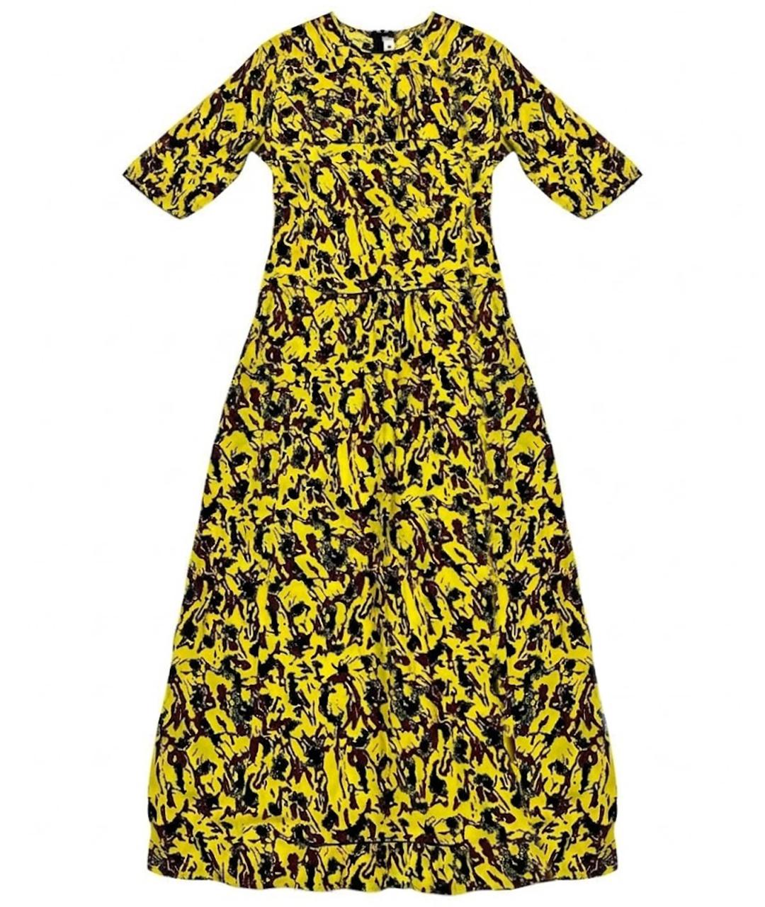 MARNI Желтое повседневное платье, фото 1