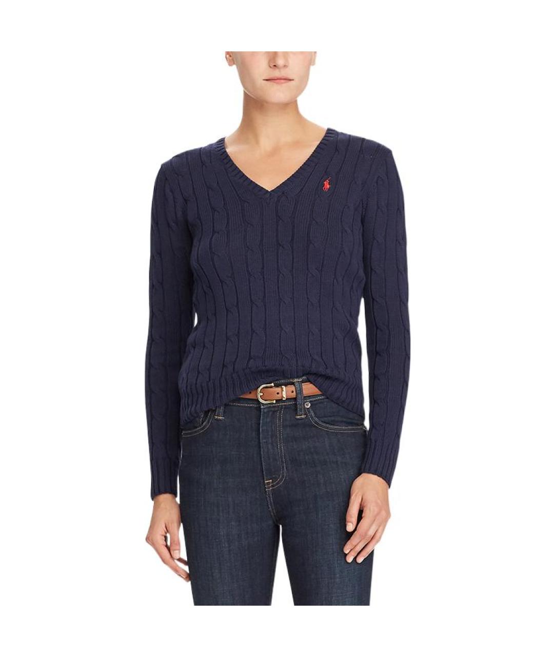 POLO RALPH LAUREN Темно-синий джемпер / свитер, фото 3