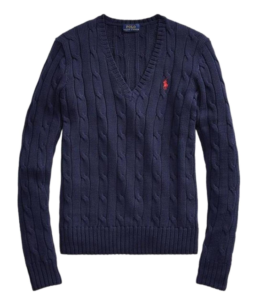 POLO RALPH LAUREN Темно-синий джемпер / свитер, фото 1