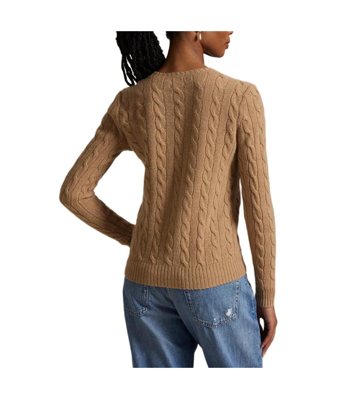 POLO RALPH LAUREN Бежевый джемпер / свитер, фото 4