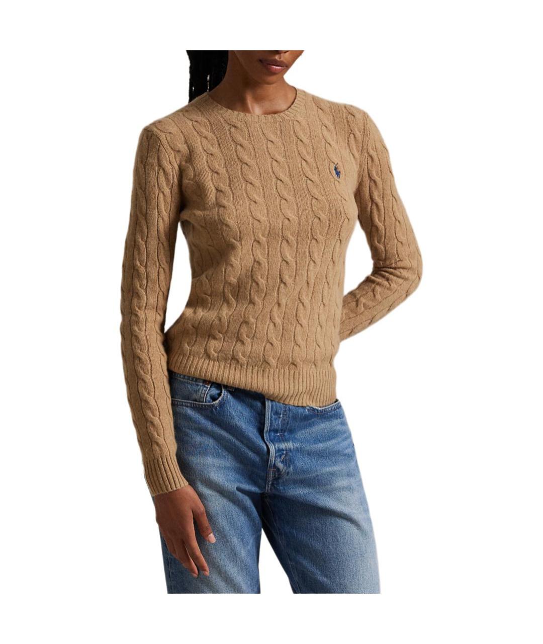 POLO RALPH LAUREN Бежевый джемпер / свитер, фото 2