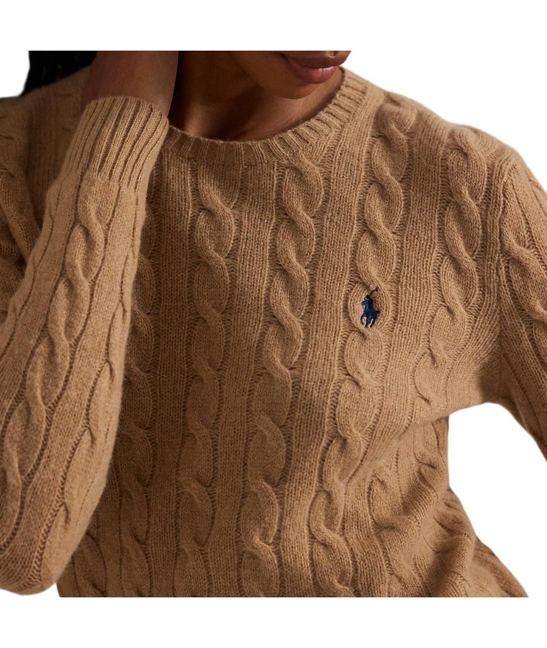 POLO RALPH LAUREN Бежевый джемпер / свитер, фото 5