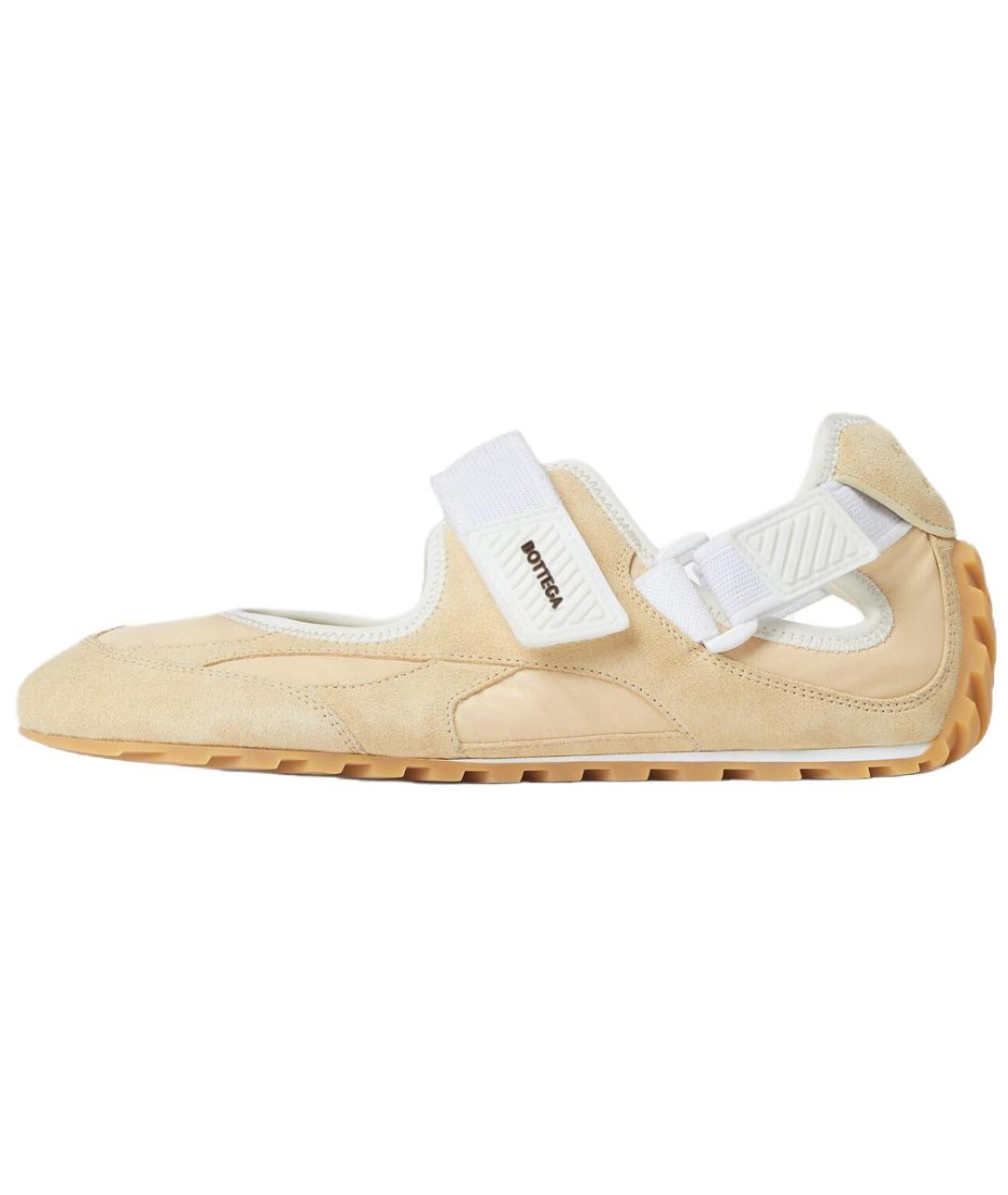 BOTTEGA VENETA Бежевые туфли, фото 2