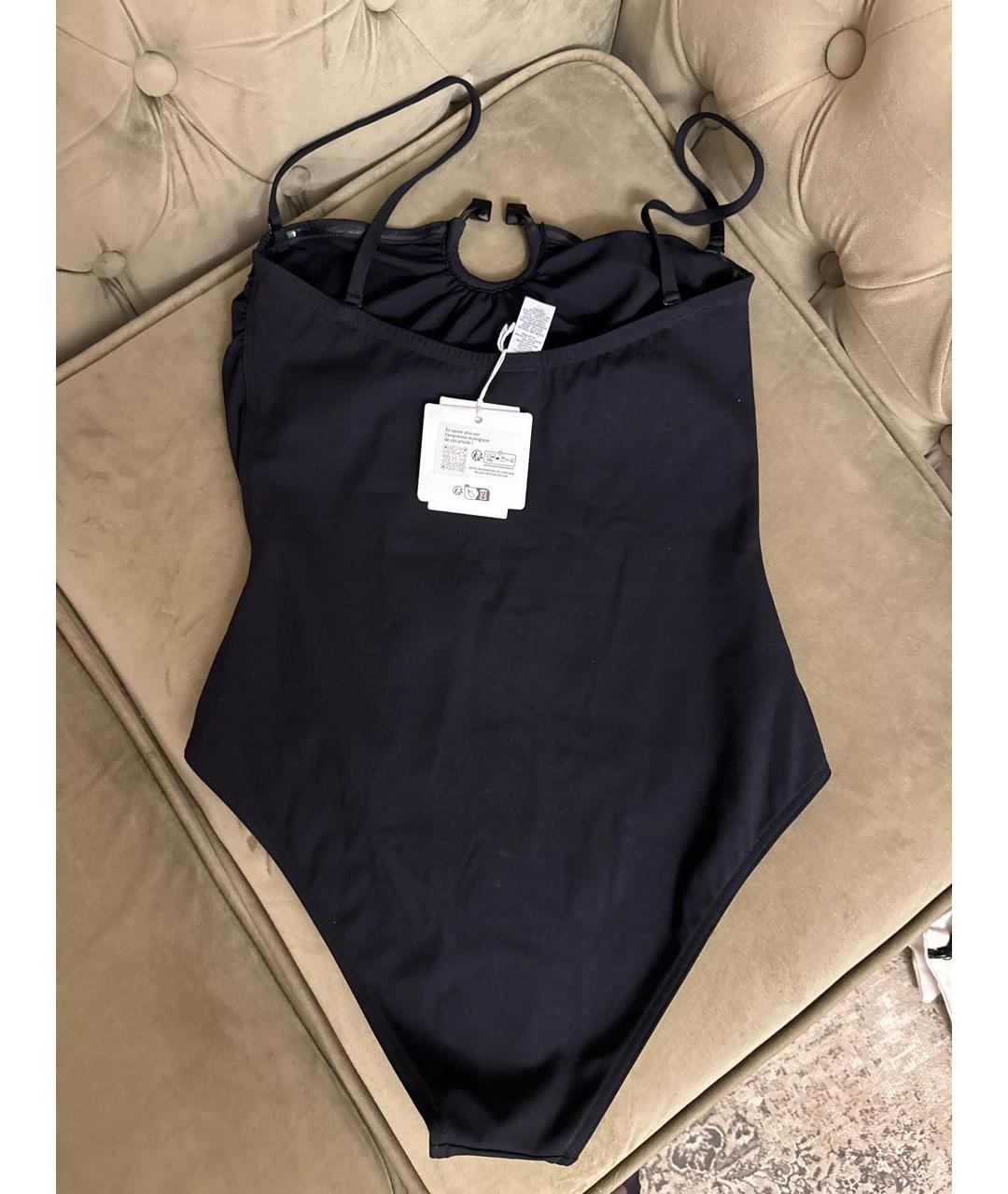 HERMES Черный полиамидовый купальник, фото 2