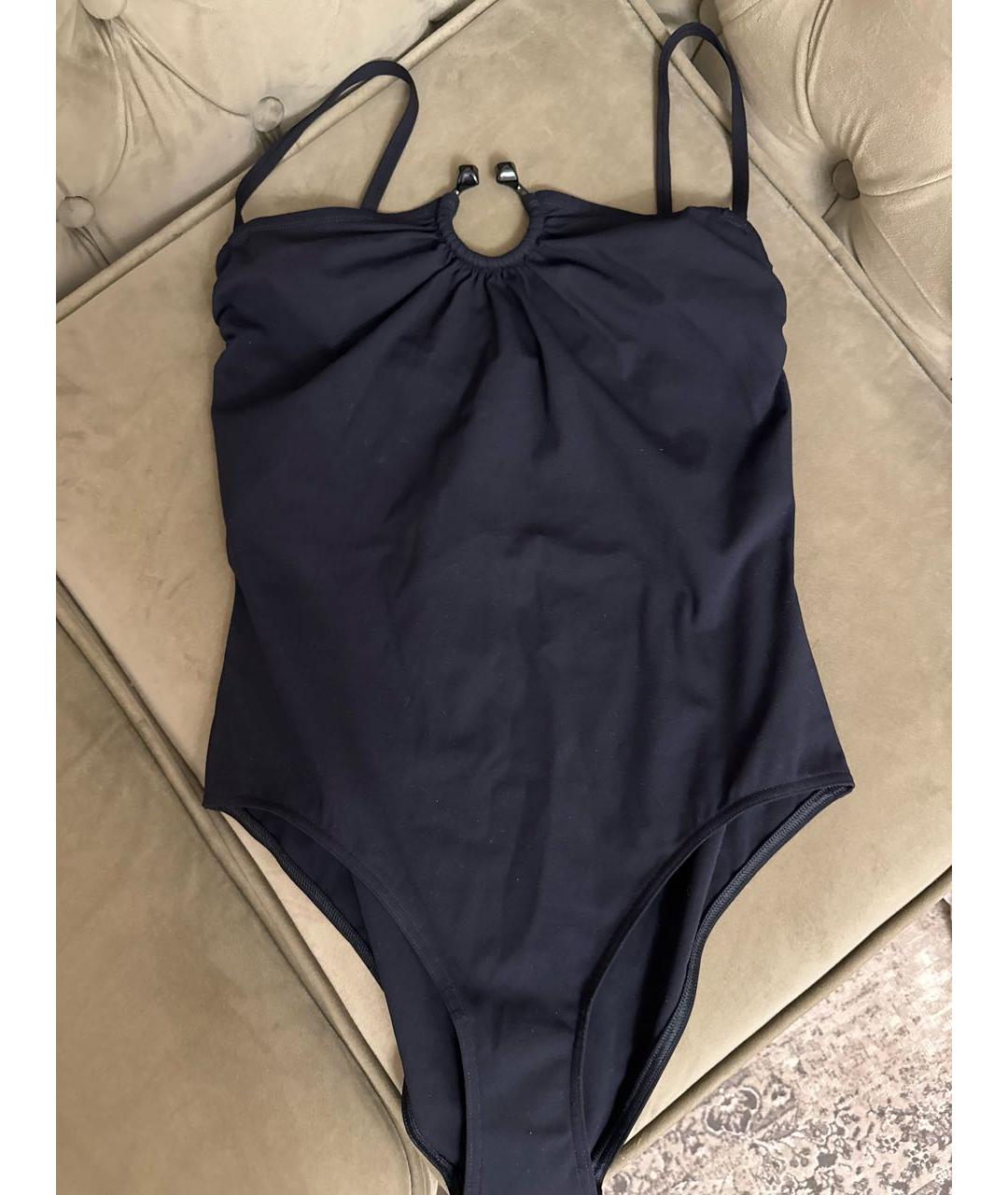 HERMES Черный полиамидовый купальник, фото 5
