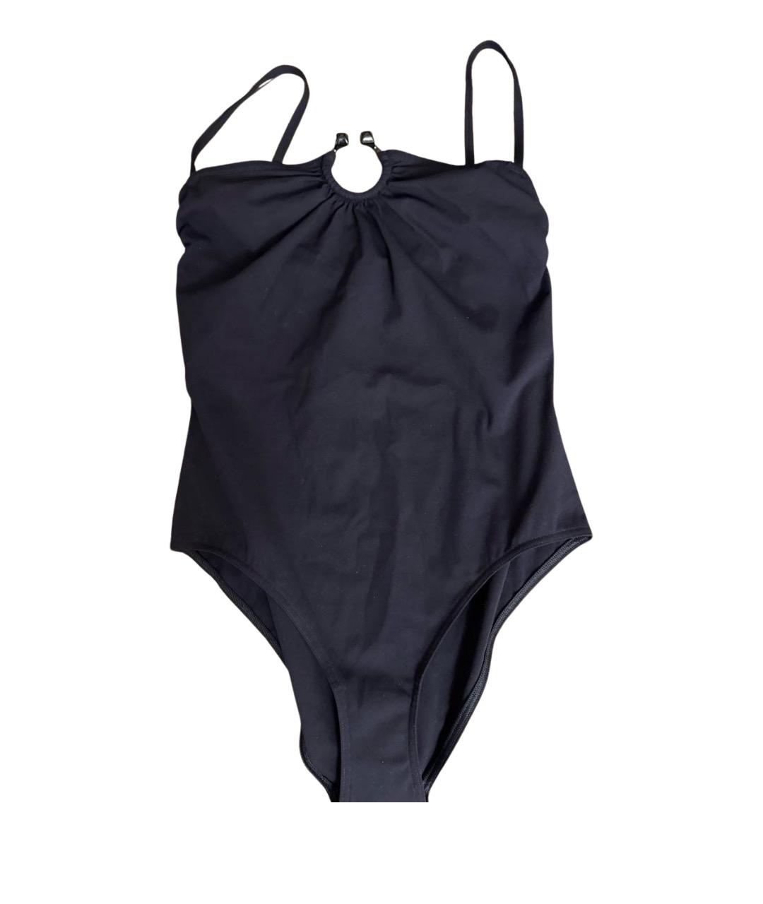 HERMES Черный полиамидовый купальник, фото 1