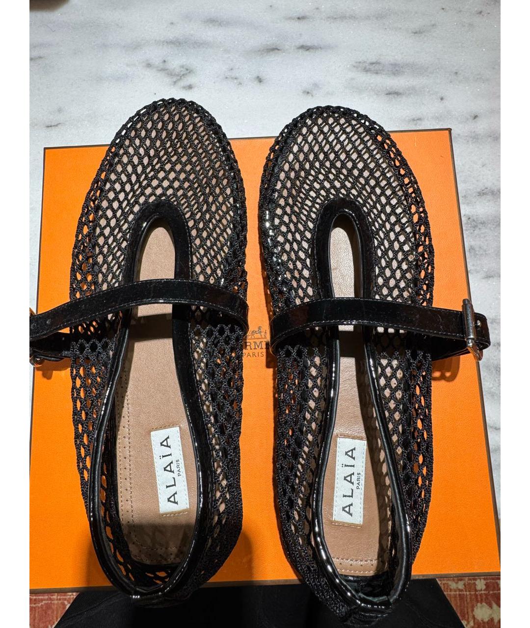 ALAIA Черные балетки, фото 2