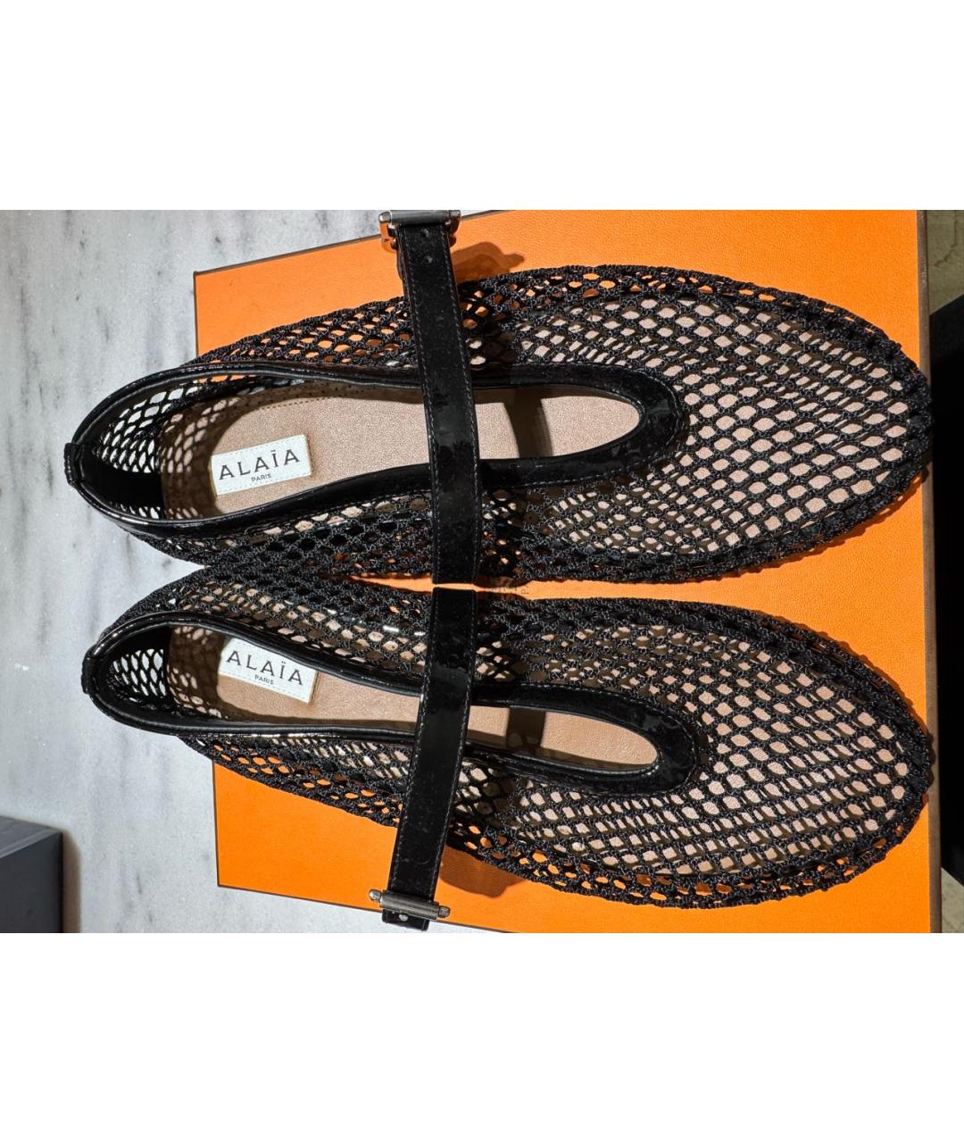 ALAIA Черные балетки, фото 4