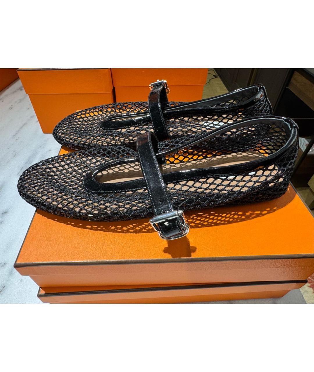 ALAIA Черные балетки, фото 5