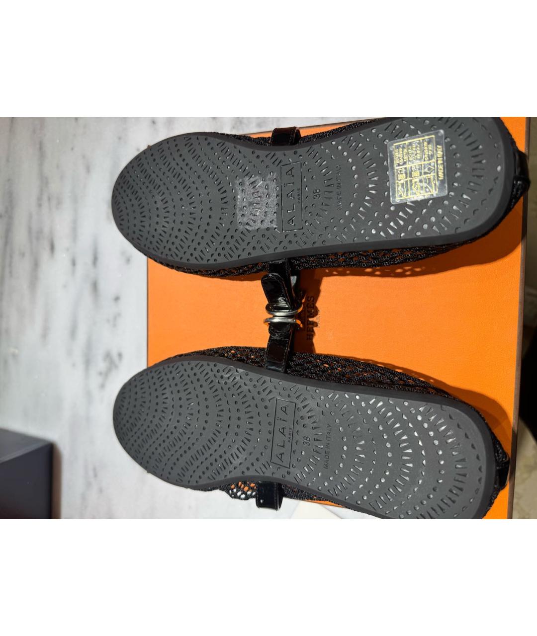 ALAIA Черные балетки, фото 3