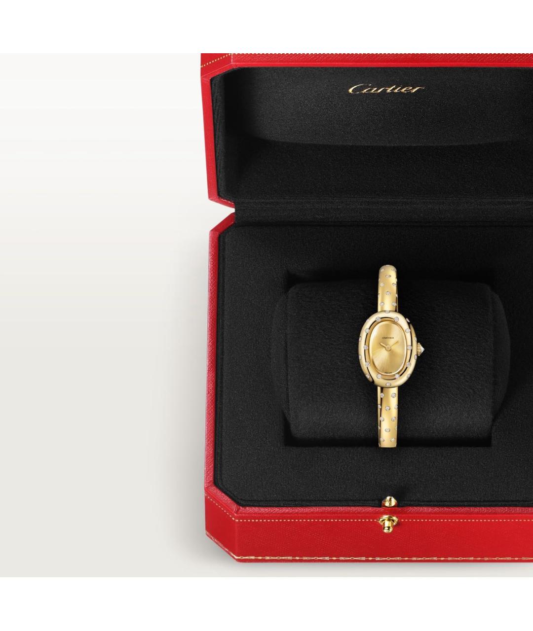 CARTIER Часы из желтого золота, фото 3