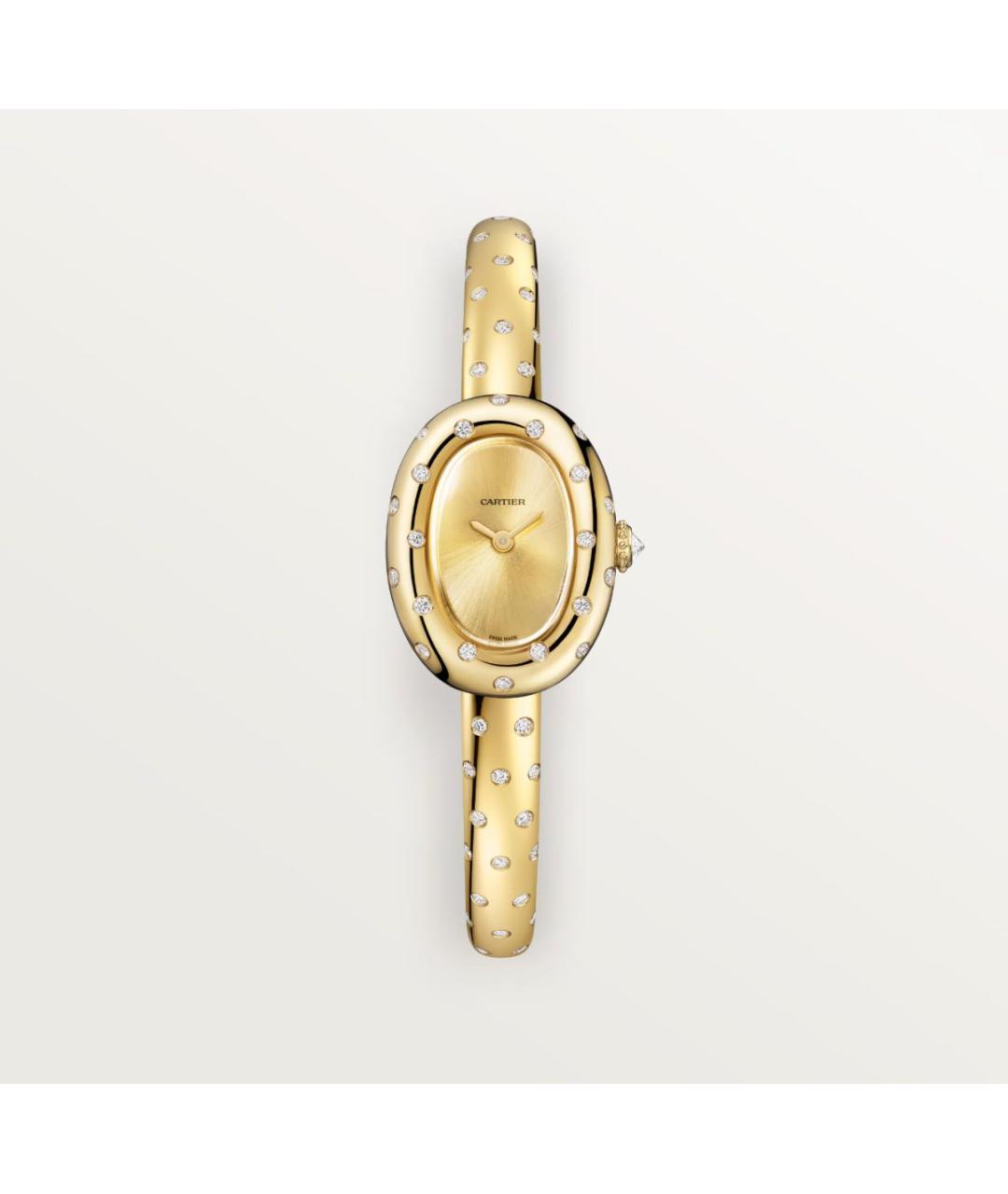 CARTIER Часы из желтого золота, фото 4