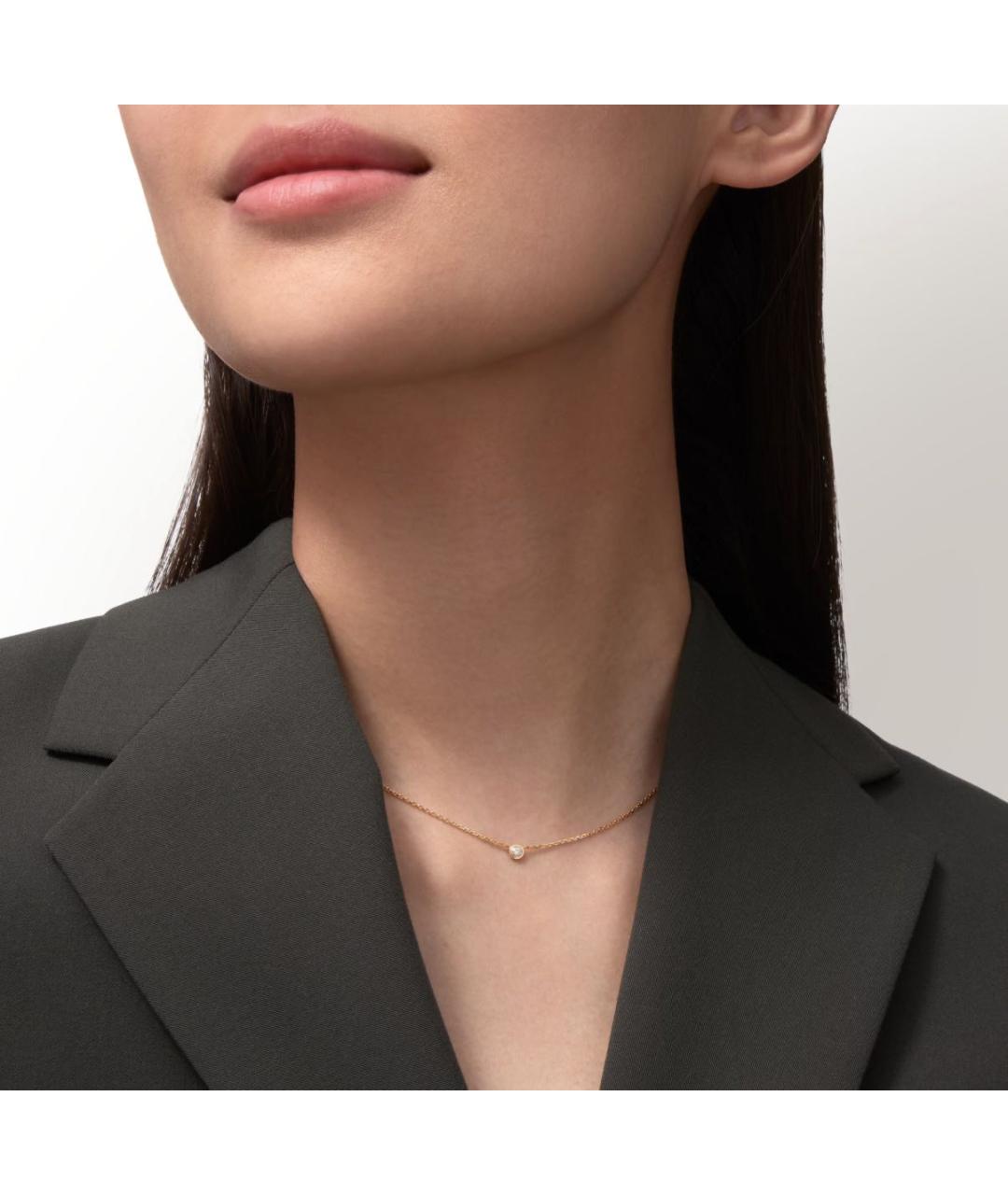 CARTIER Золотое колье из желтого золота, фото 2