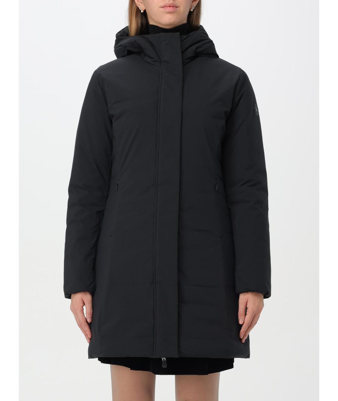 SAVE THE DUCK Черное пальто, фото 5