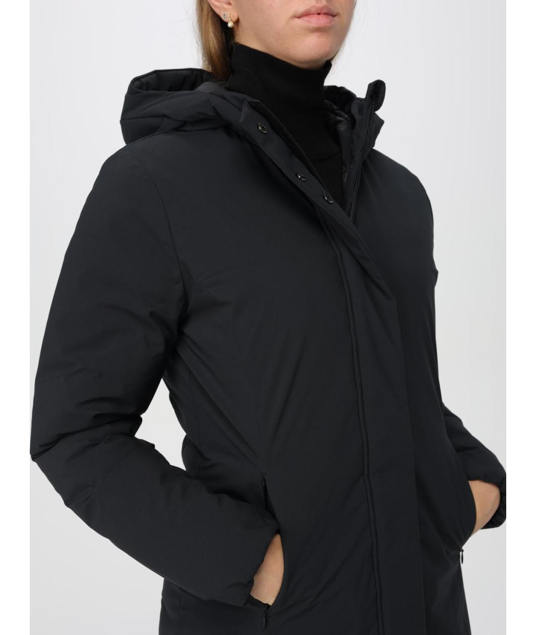 SAVE THE DUCK Черное пальто, фото 4