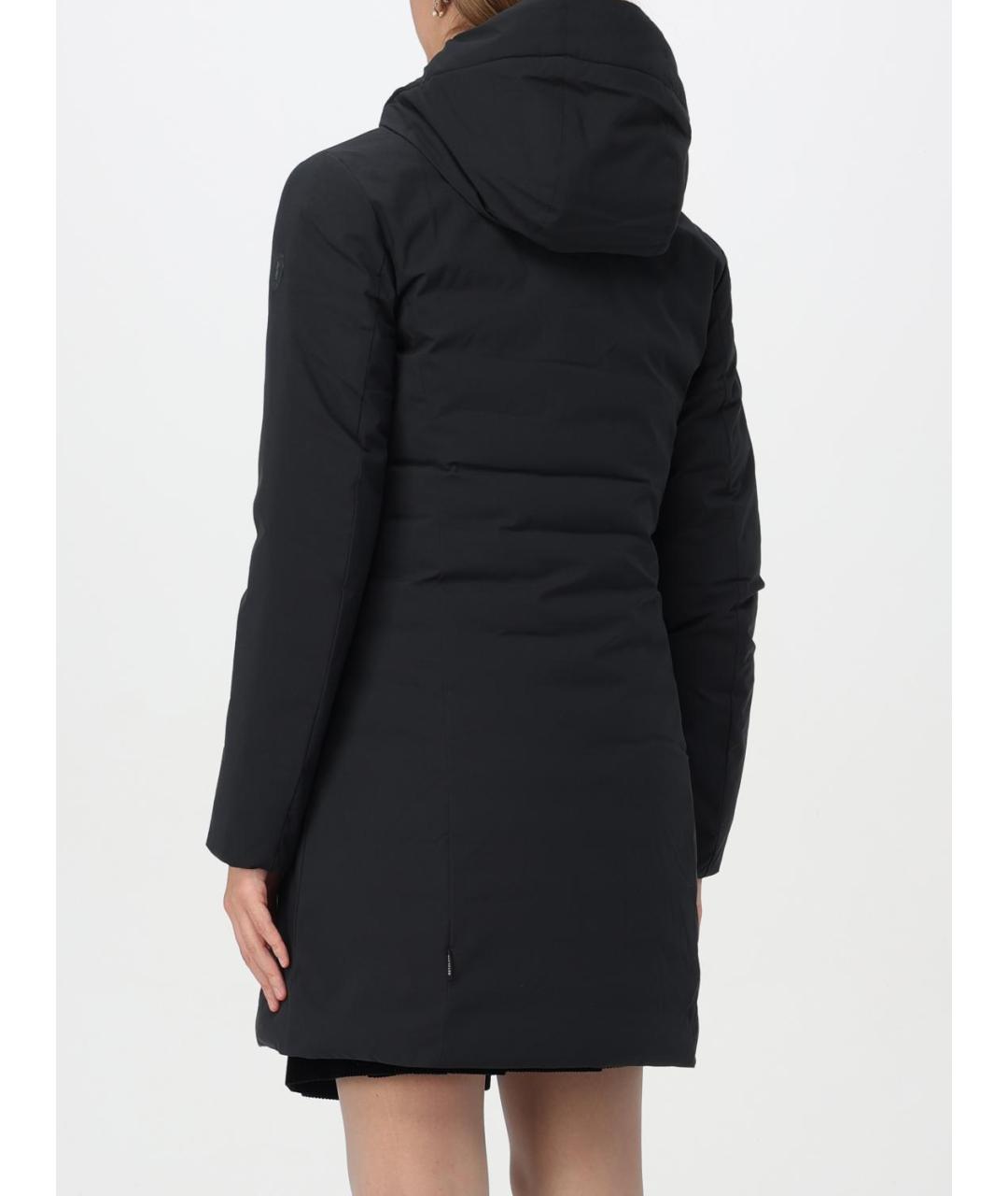 SAVE THE DUCK Черное пальто, фото 2