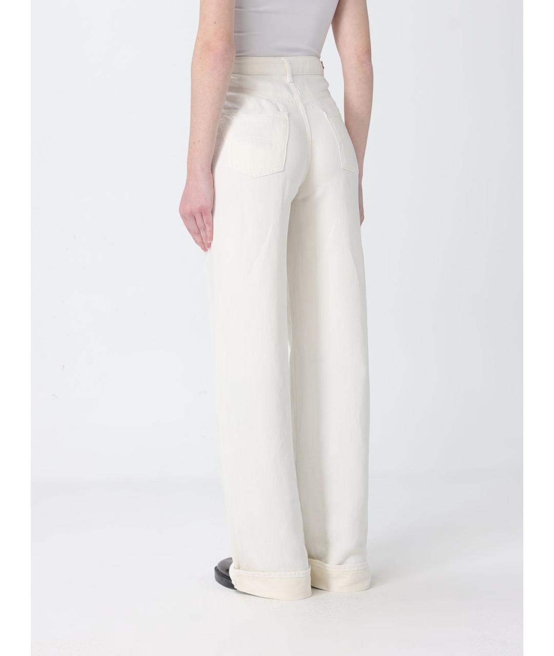 EMPORIO ARMANI Льняные прямые брюки, фото 2