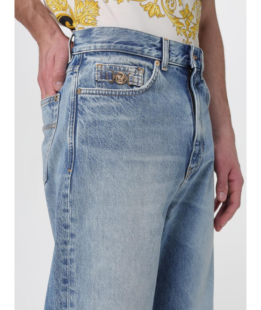 VERSACE Прямые джинсы, фото 5