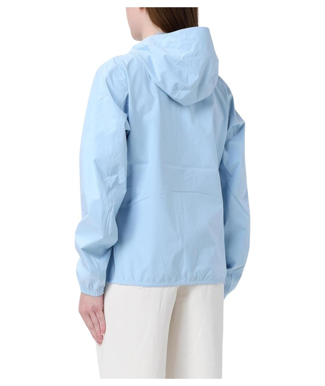 K-WAY Голубая полиэстеровая куртка, фото 2