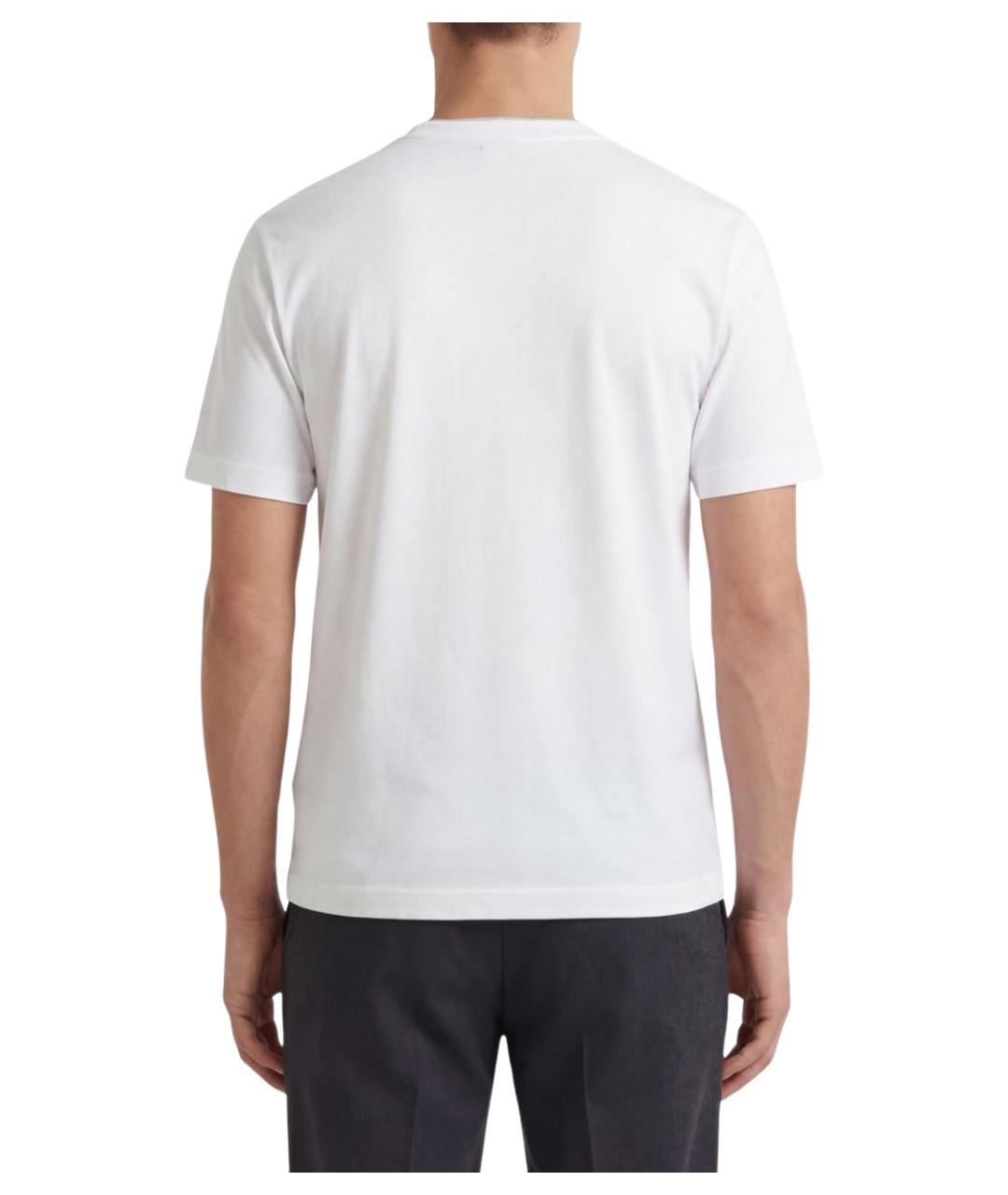 ELEVENTY Белая хлопковая футболка, фото 2