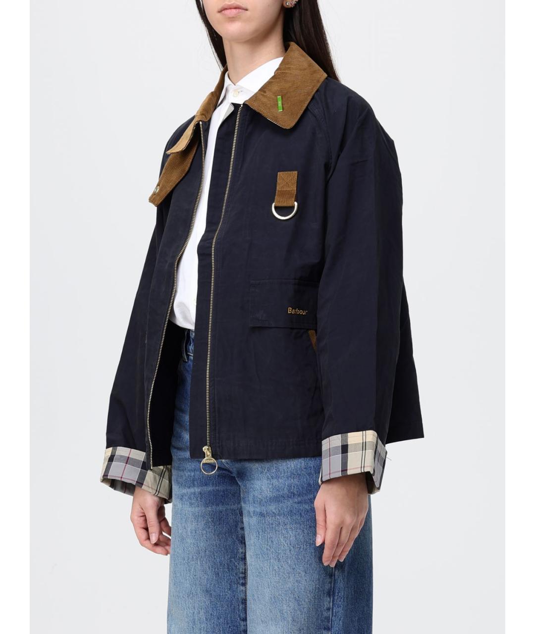 BARBOUR Синяя хлопковая куртка, фото 3