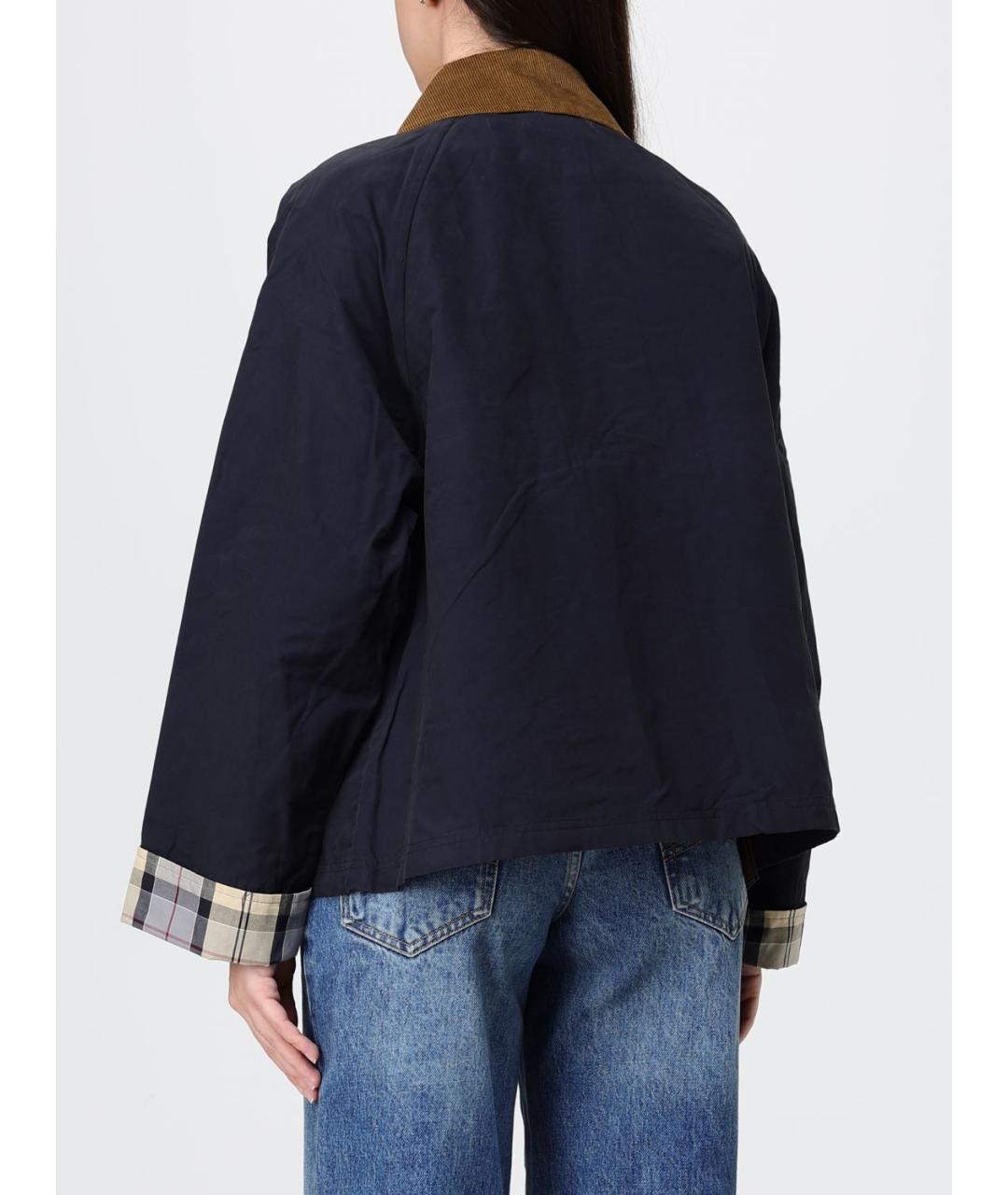 BARBOUR Синяя хлопковая куртка, фото 2