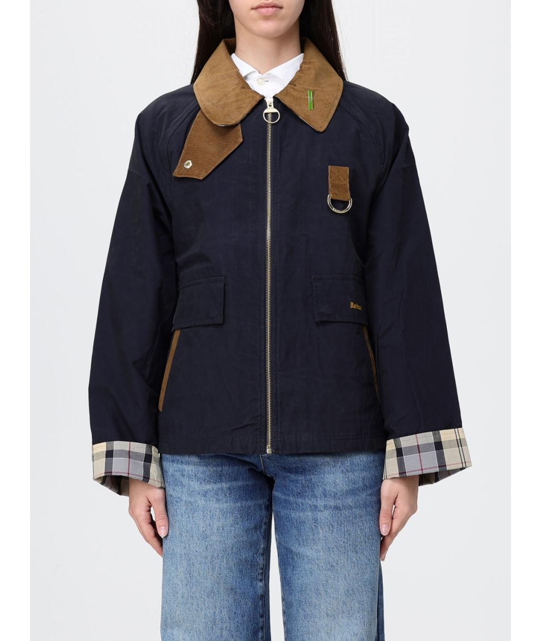 BARBOUR Синяя хлопковая куртка, фото 5