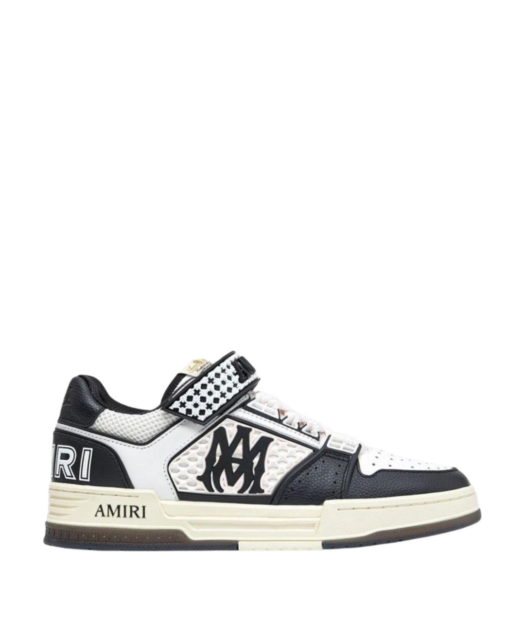 AMIRI Мульти кожаные низкие кроссовки / кеды, фото 1